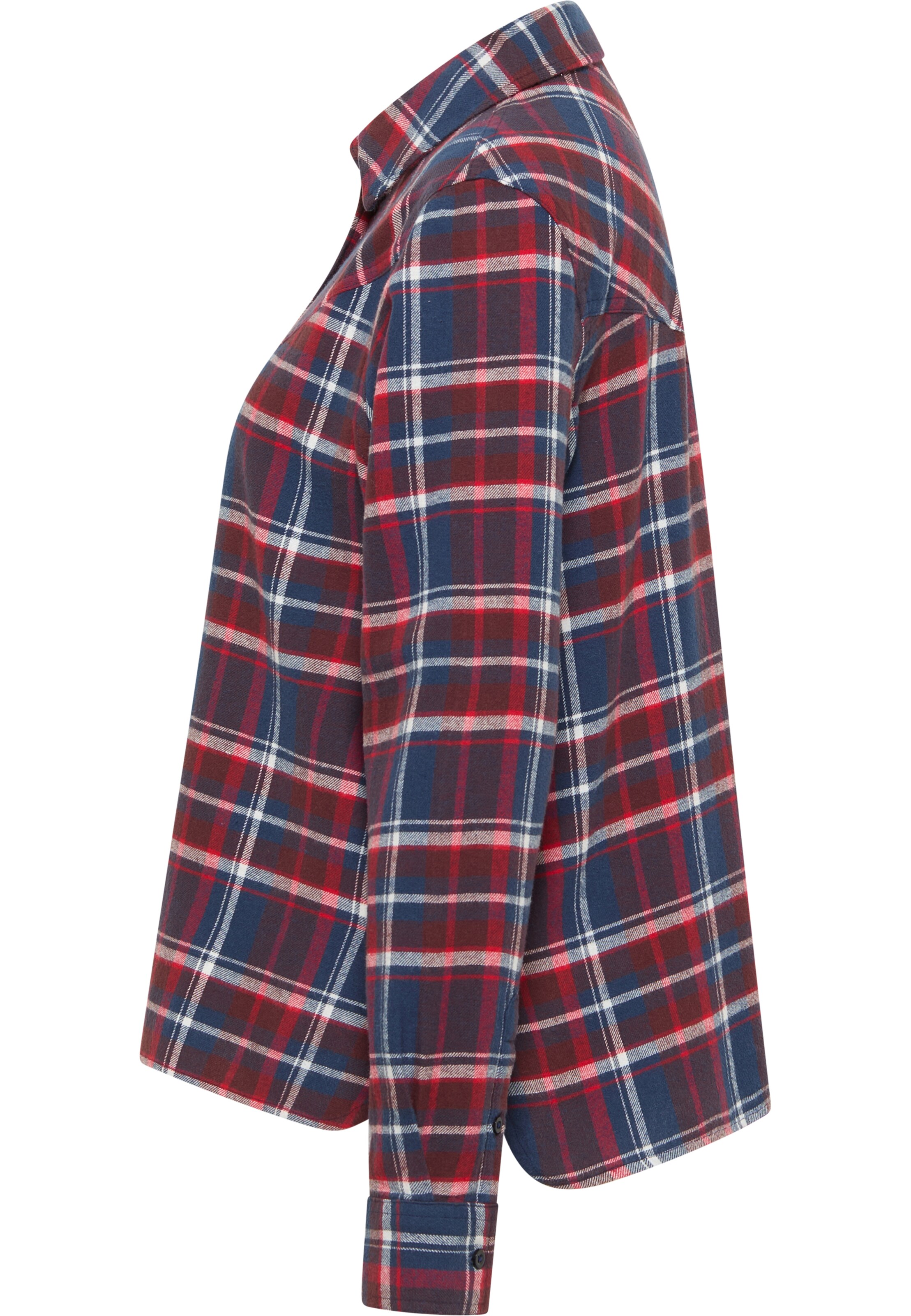 MUSTANG Bluse 'Bignell' in Blau