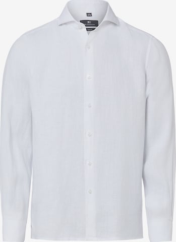 Fit confort Chemise Nils Sundström en blanc : devant