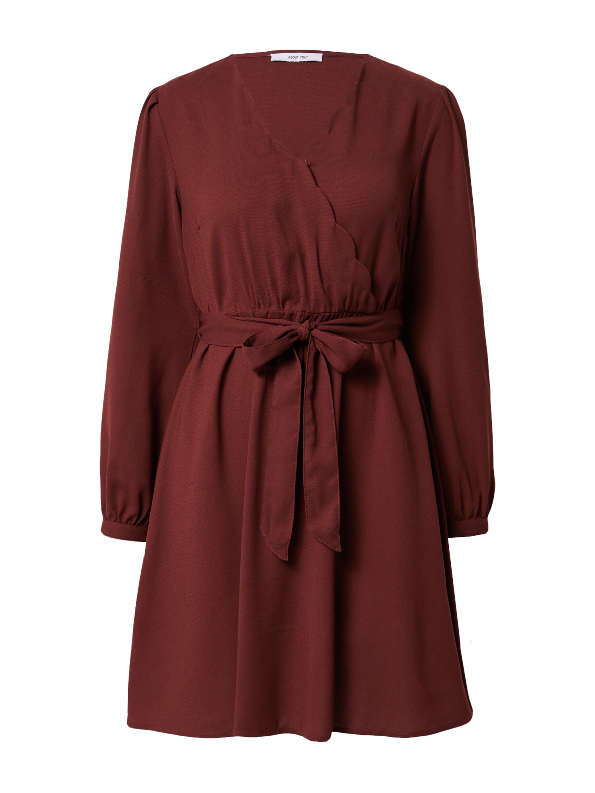 ABOUT YOU Dress 'Caroline' in Brown: front