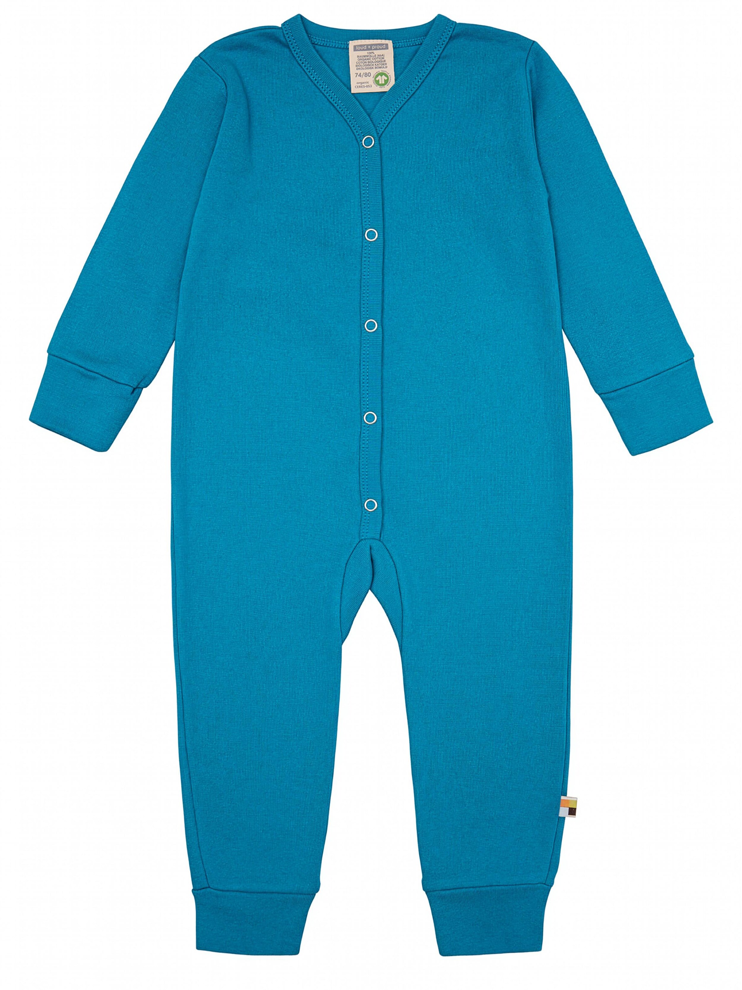 loud + proud Schlafanzug‌‌‌‌‌‌‌‌‌ in Grün: Vorderseite