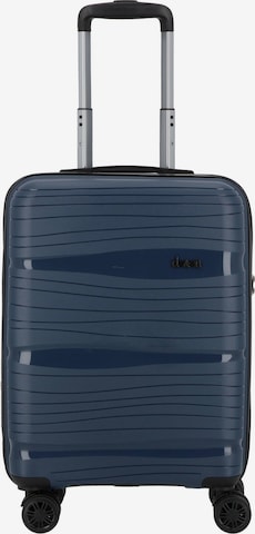 D&N Trolley 'Travel Line 4300' in Blauw: voorkant