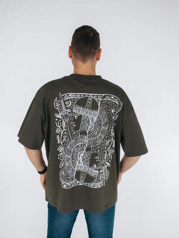 RADADA Shirt 'VIKING' in Green
