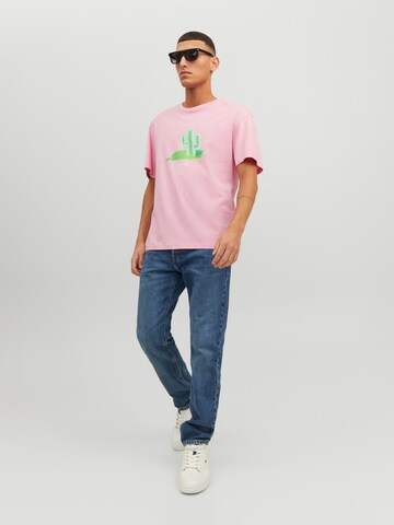 JACK & JONES - Camiseta en rosa