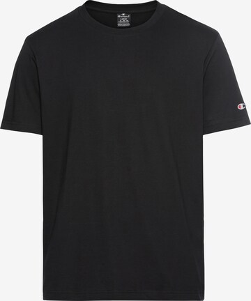 T-Shirt Champion Authentic Athletic Apparel en noir : devant