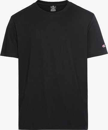 Champion Authentic Athletic Apparel - Camisa em preto: frente