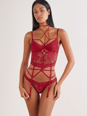 INTIMISSIMI Corsage 'La Female Fatale' in Rot