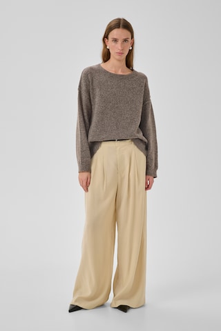 My Essential Wardrobe Pullover 'Paloma Fine' in Braun