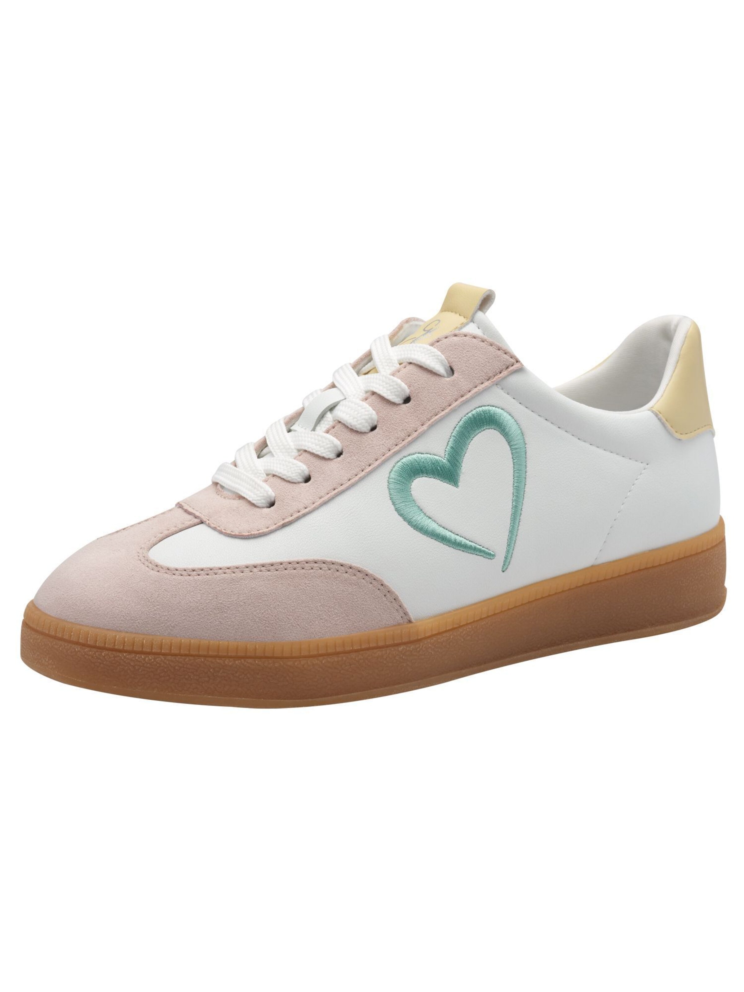 Baskets basses MARCO TOZZI by GUIDO MARIA KRETSCHMER en blanc : devant