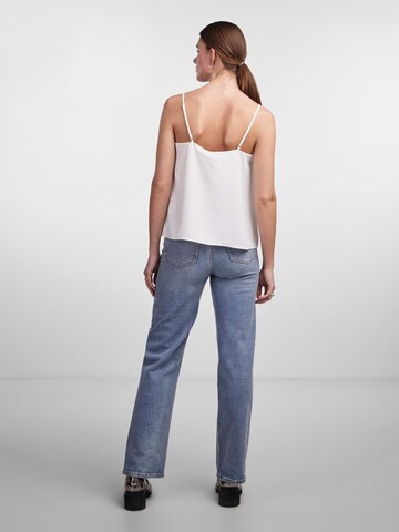 PIECES - Top 'TIFFANY' en blanco