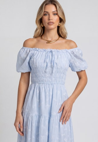 Robe faina en bleu