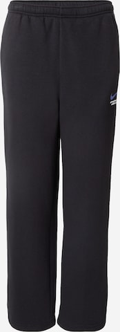 Nike Sportswearregular Hlače 'CLUB' - crna boja: prednji dio