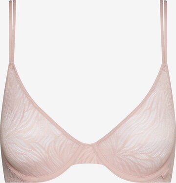 Soutien-gorge Calvin Klein Underwear en beige : devant