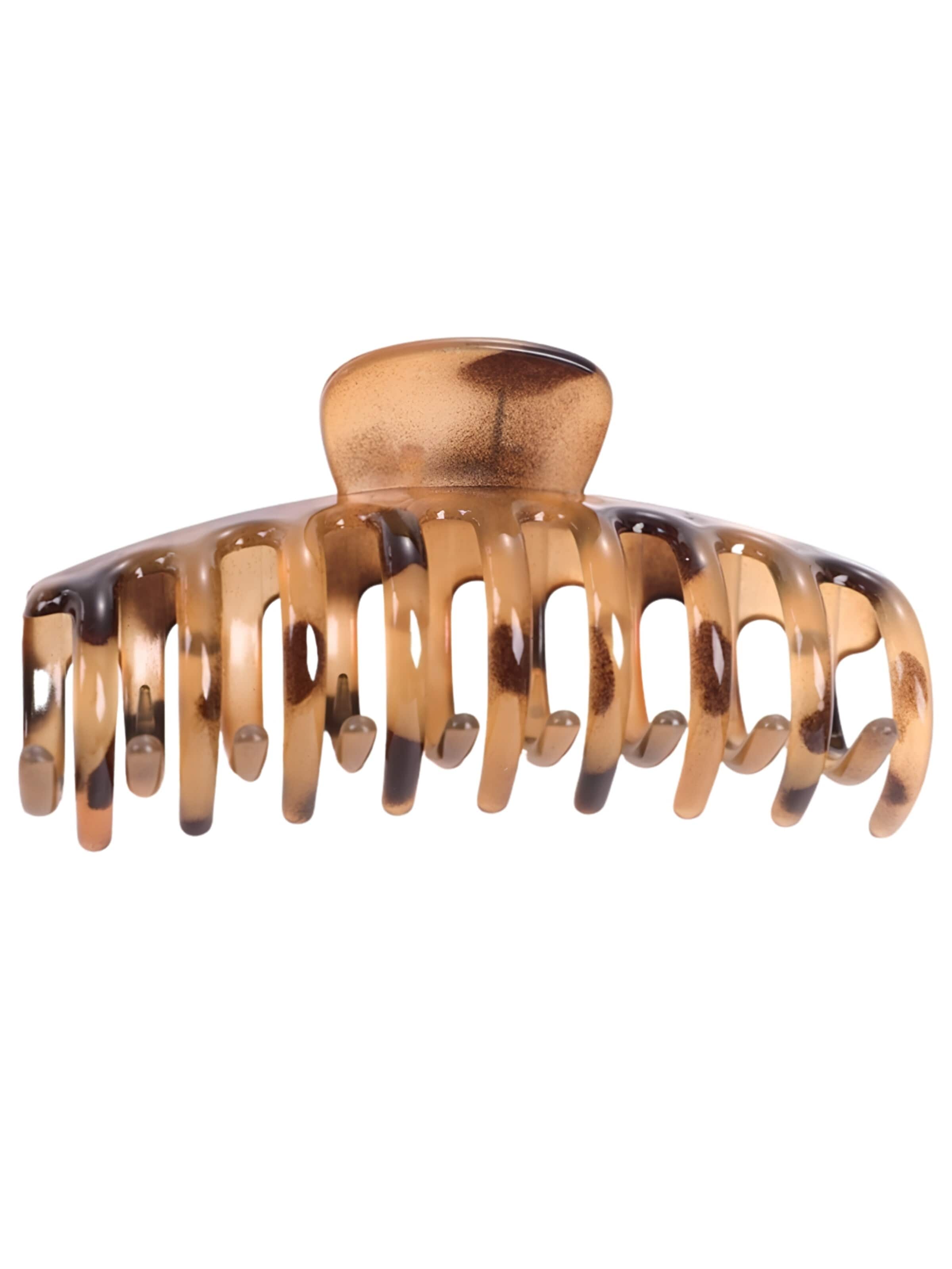 soho Hair accesoires Bijuteria de cabelo 'Kana' em 11 cm x 8 cm x 2cm em castanho, Vista do artigo
