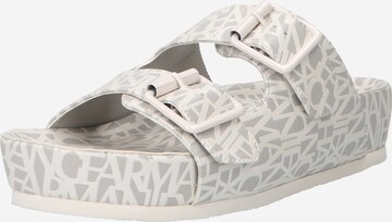 ARMANI EXCHANGE Muiltjes in Beige: voorkant