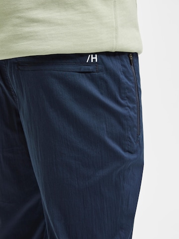 SELECTED HOMME Tapered Broek in Blauw