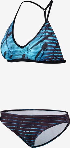 BECO the world of aquasports Bustier Bikini 'BEactive' in Blau: predná strana