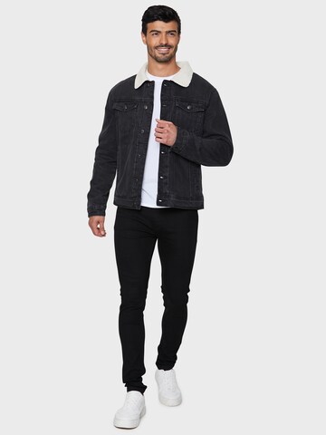 Veste mi-saison 'Philip' Threadbare en noir