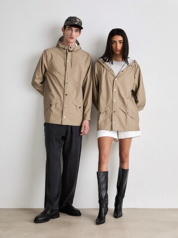 Veste fonctionnelle RAINS en beige