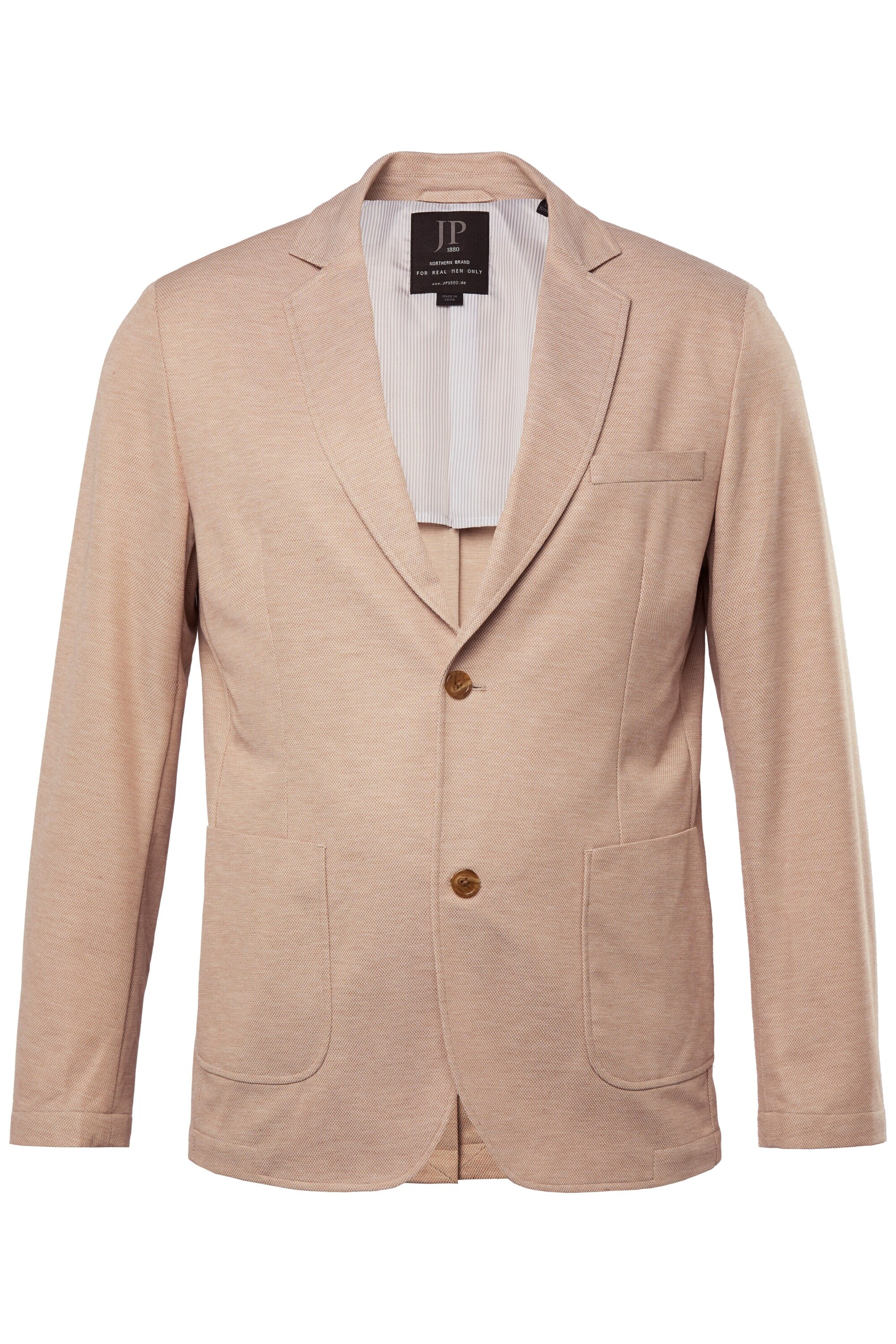 JP1880 Regular fit Colbert in Beige: voorkant