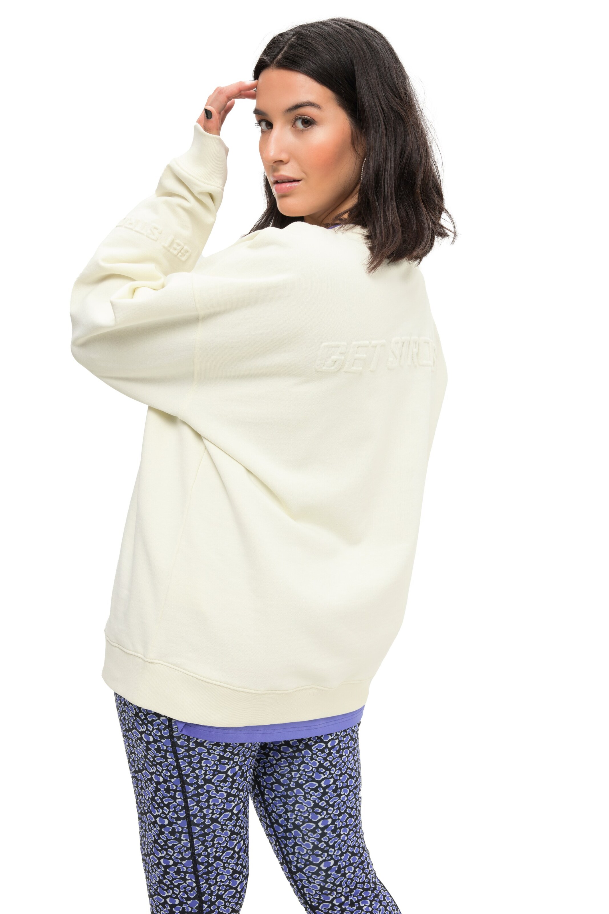 Studio Untold Sweatshirt in Beige