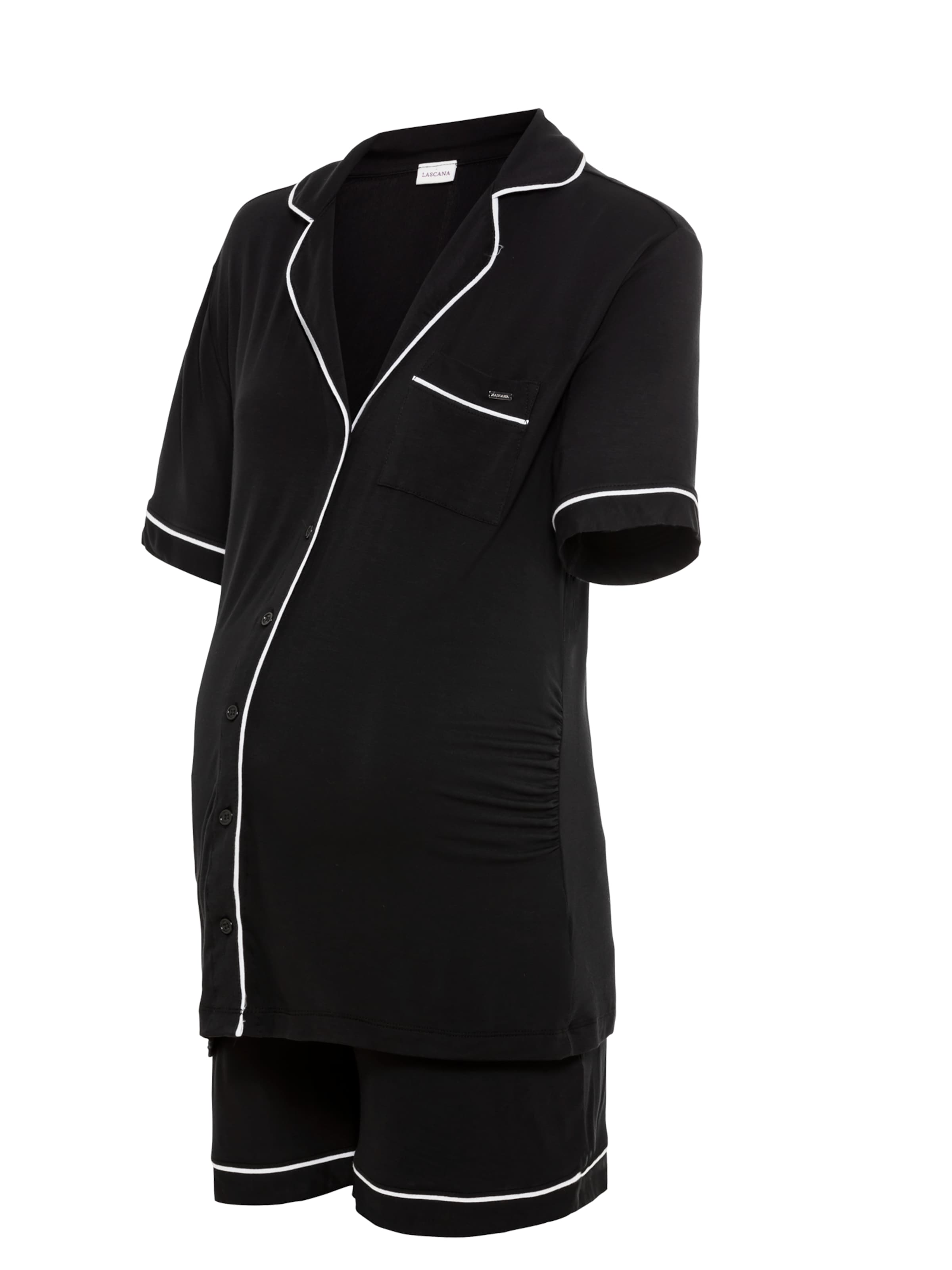 LASCANA - Pijama em preto: frente
