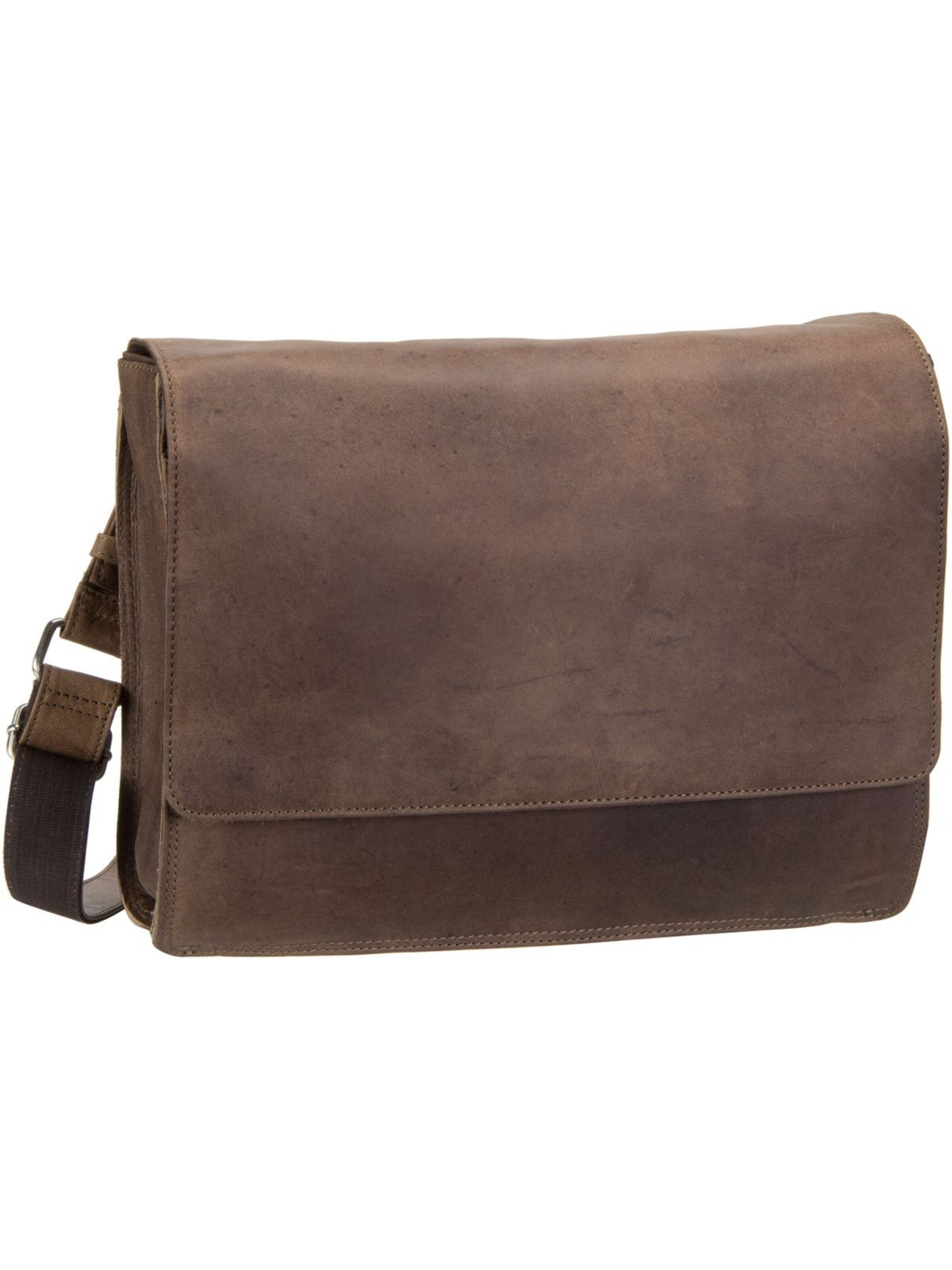 Borsa messenger 'Antico' di Harold's in marrone: frontale