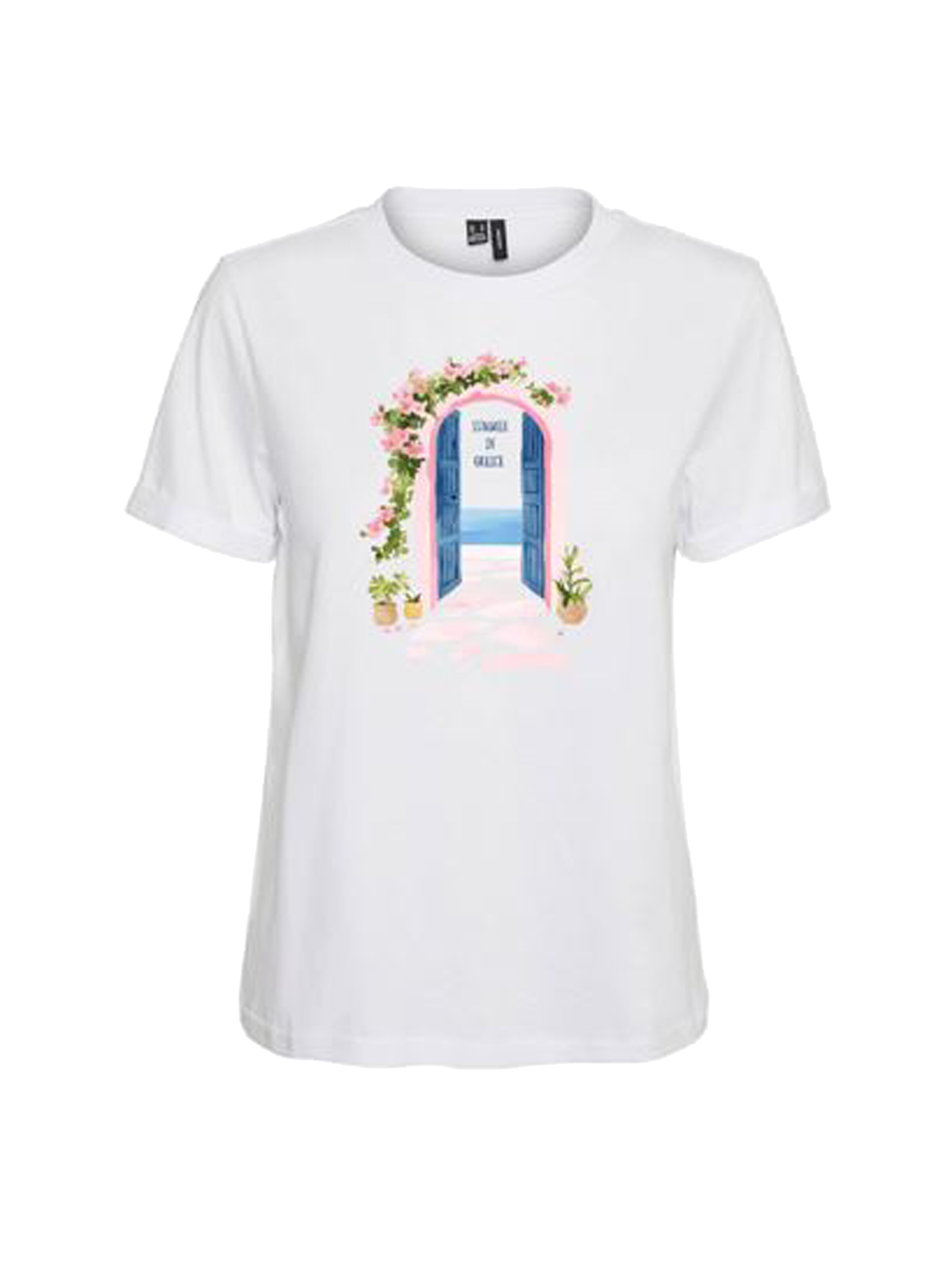VERO MODA Shirt in XS in Blue / Green / Rose / White, Item view