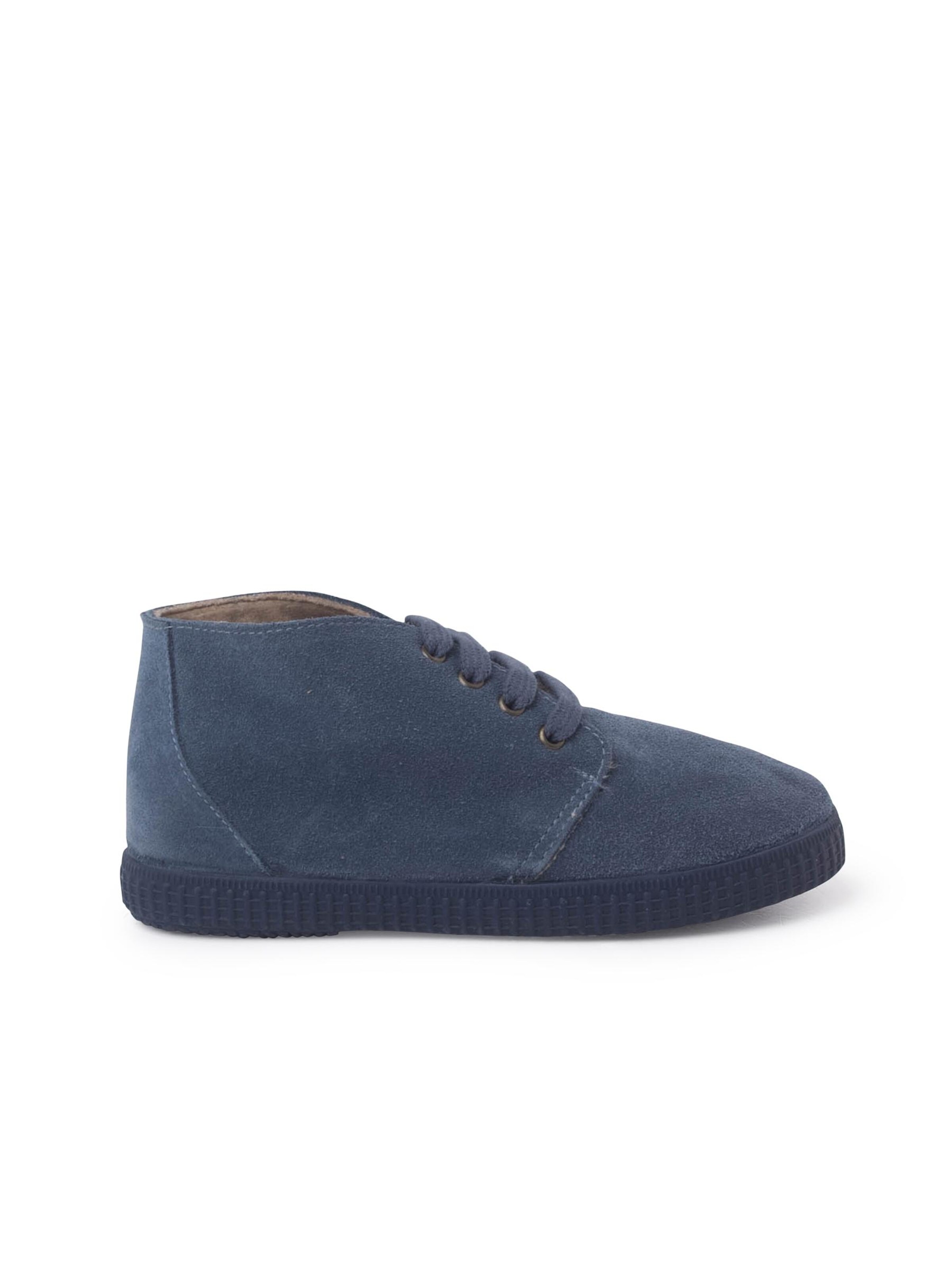 Pisamonas - Botas en azul: frente