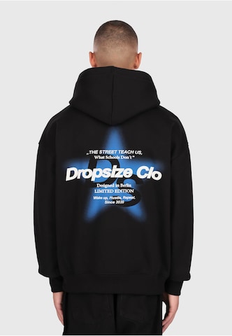 Dropsize Sweatshirt 'Halftone Star' in Black: front