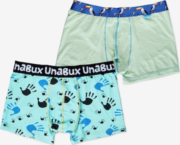 UNABUX Boxer shorts in Blue: front