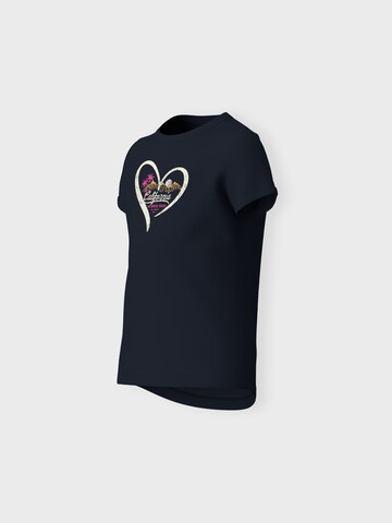 NAME IT T-shirt 'VIX' i blå