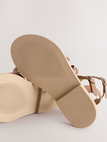 Next Sandal i brun