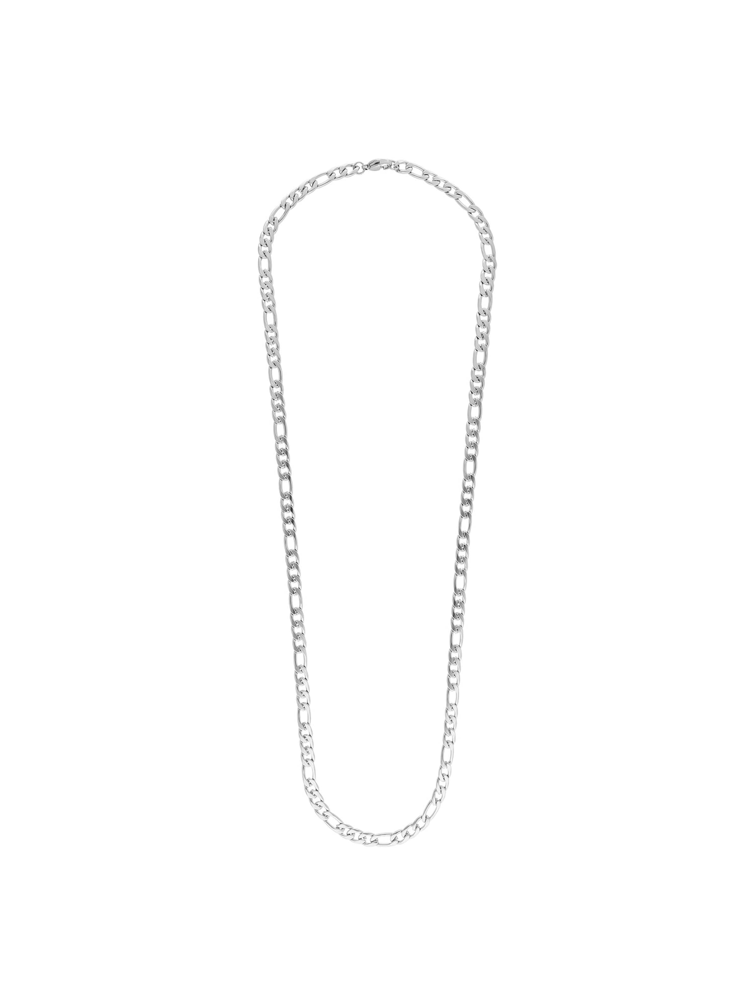 Lucardi Ketting 'Statement' in Zilver: voorkant