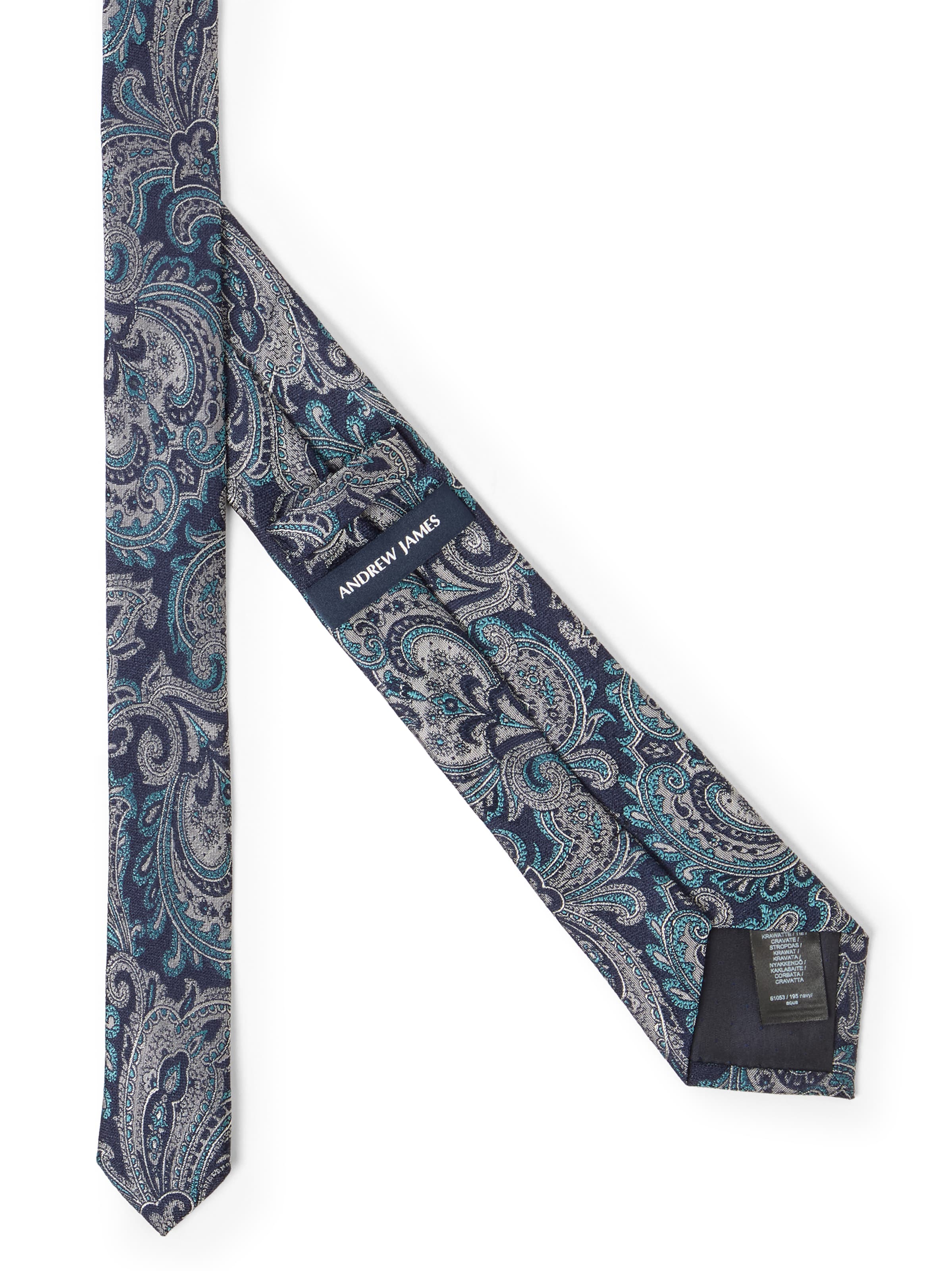 Andrew James Tie in Blue
