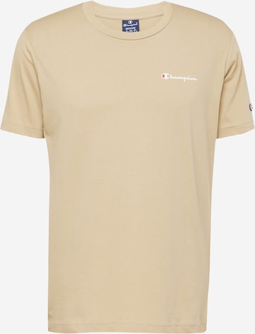 dzeltens Champion Authentic Athletic Apparel T-Krekls: no priekšpuses