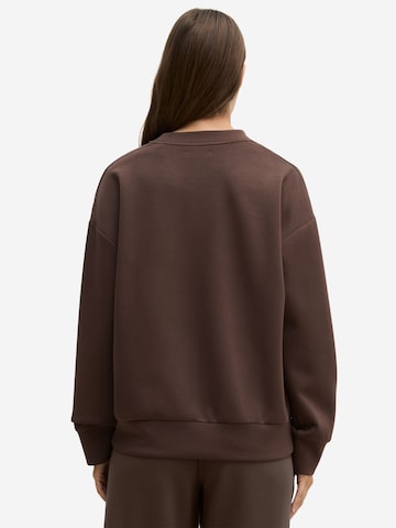 Sweat-shirt ' Modal Allure ' Marc O'Polo en marron