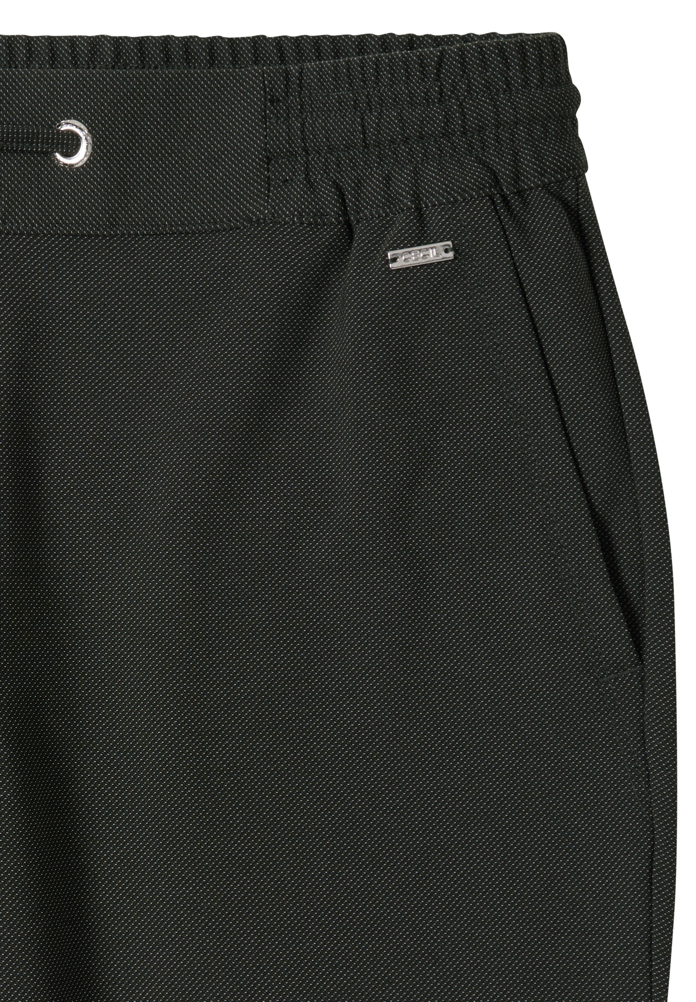 CECIL Slimfit Hose in Grün