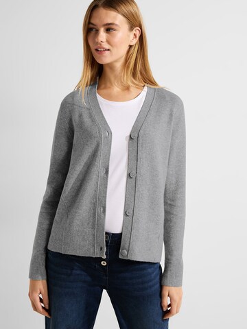 Cardigan CECIL en gris : devant