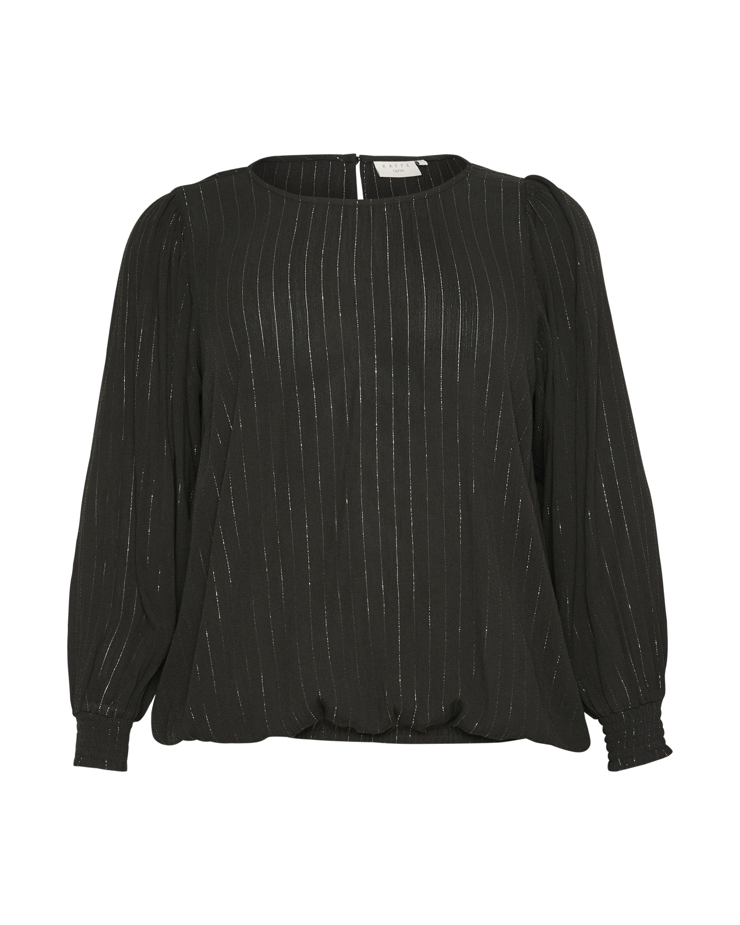 KAFFE CURVE Bluse 'KC Lio' in Schwarz: Vorderseite