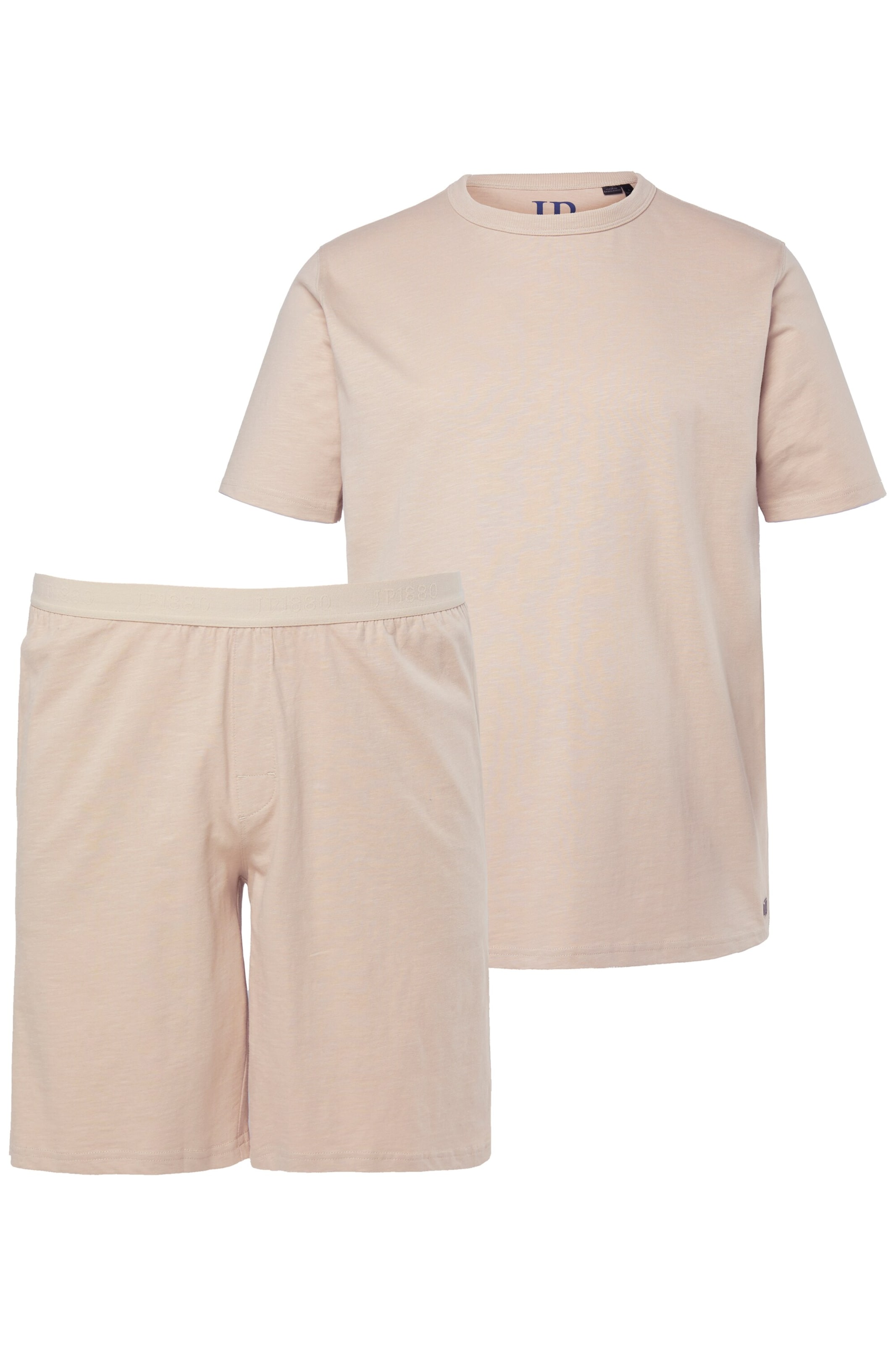 JP1880 Pyjama lang in Beige: voorkant