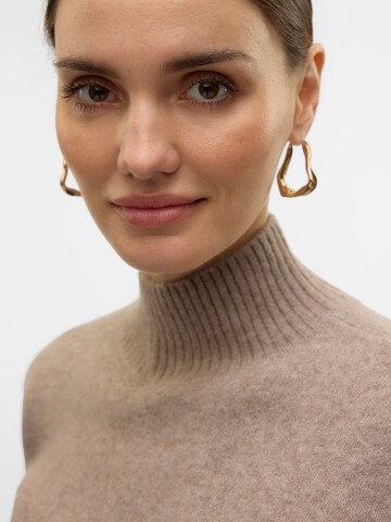 VERO MODA Trui 'VMZELDA' in Beige