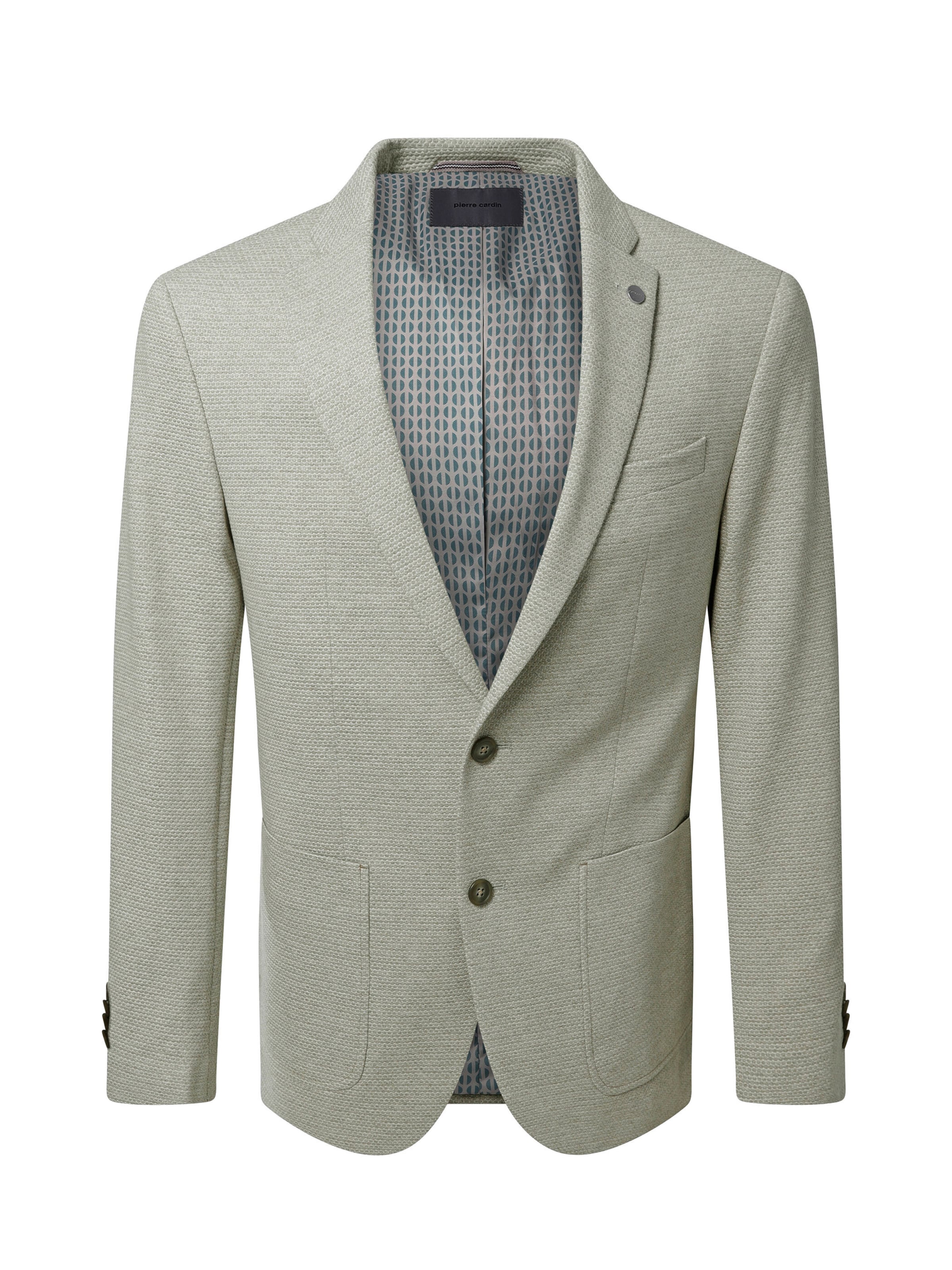 PIERRE CARDIN Slim fit Colbert in Groen: voorkant