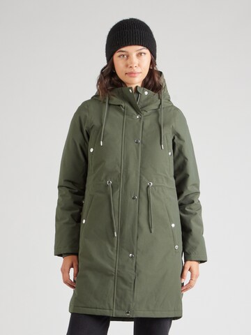 Danefae Raincoat 'Nora' in Green: front