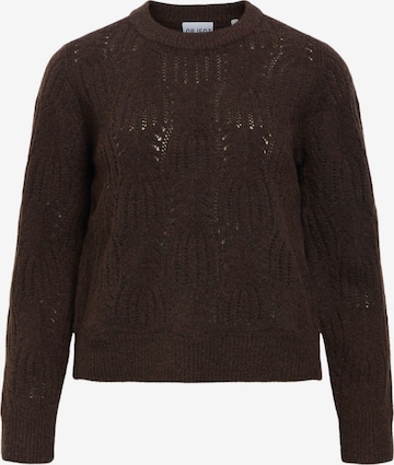 Pullover 'OBJArona' di OBJECT in marrone: frontale