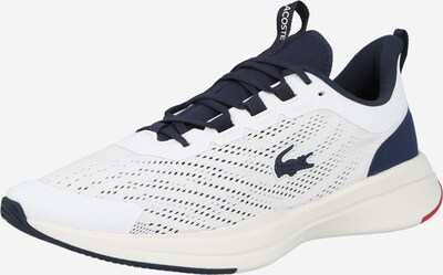 LACOSTE Baskets basses en bleu foncé / blanc, Vue avec produit