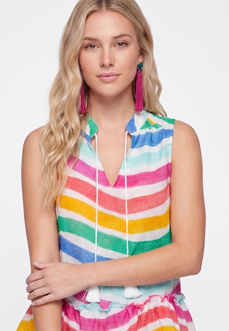 IZIA - Top 'Boho' en rosa