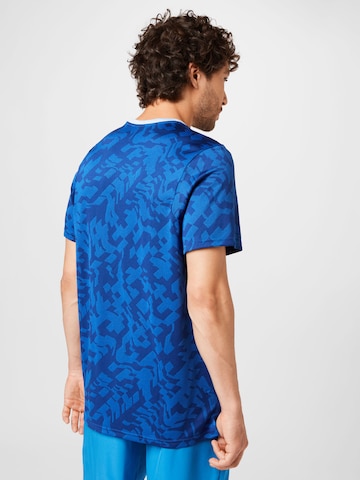 NIKE Sportshirt 'Superset' in Blau