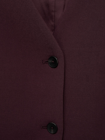 Gilet de costume 'EMMA' MANGO en violet