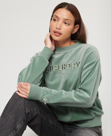 Superdry Sweatshirt in Groen