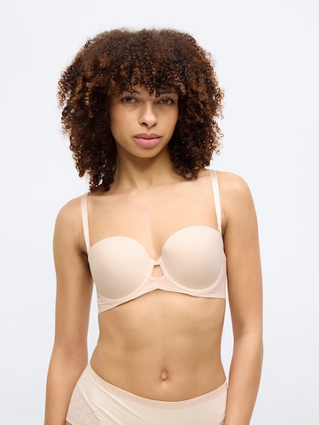 TRIUMPH Balconette Rinnahoidja 'Comfort Contour WDP', värv beež: eest vaates